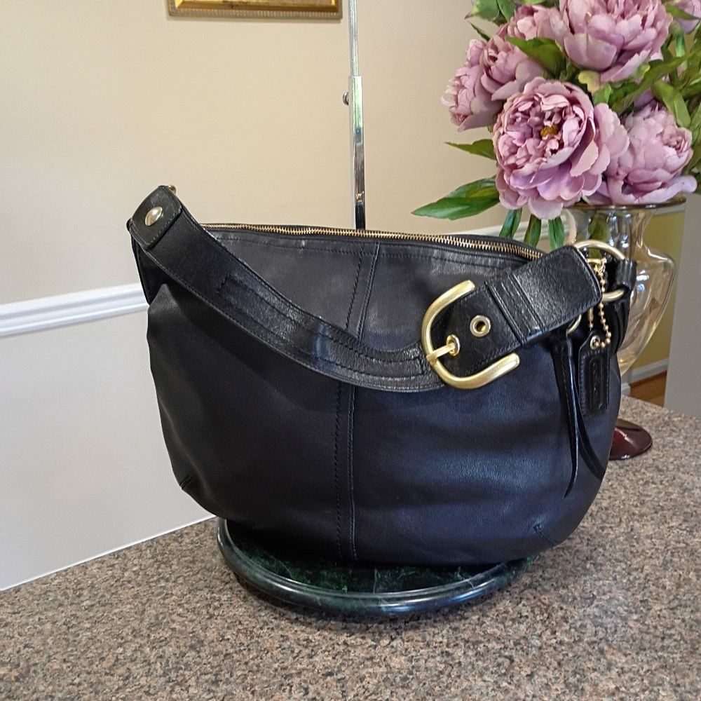 Coach Soho Buckle Hobo Shoulder Bag - Picture 9 of 17